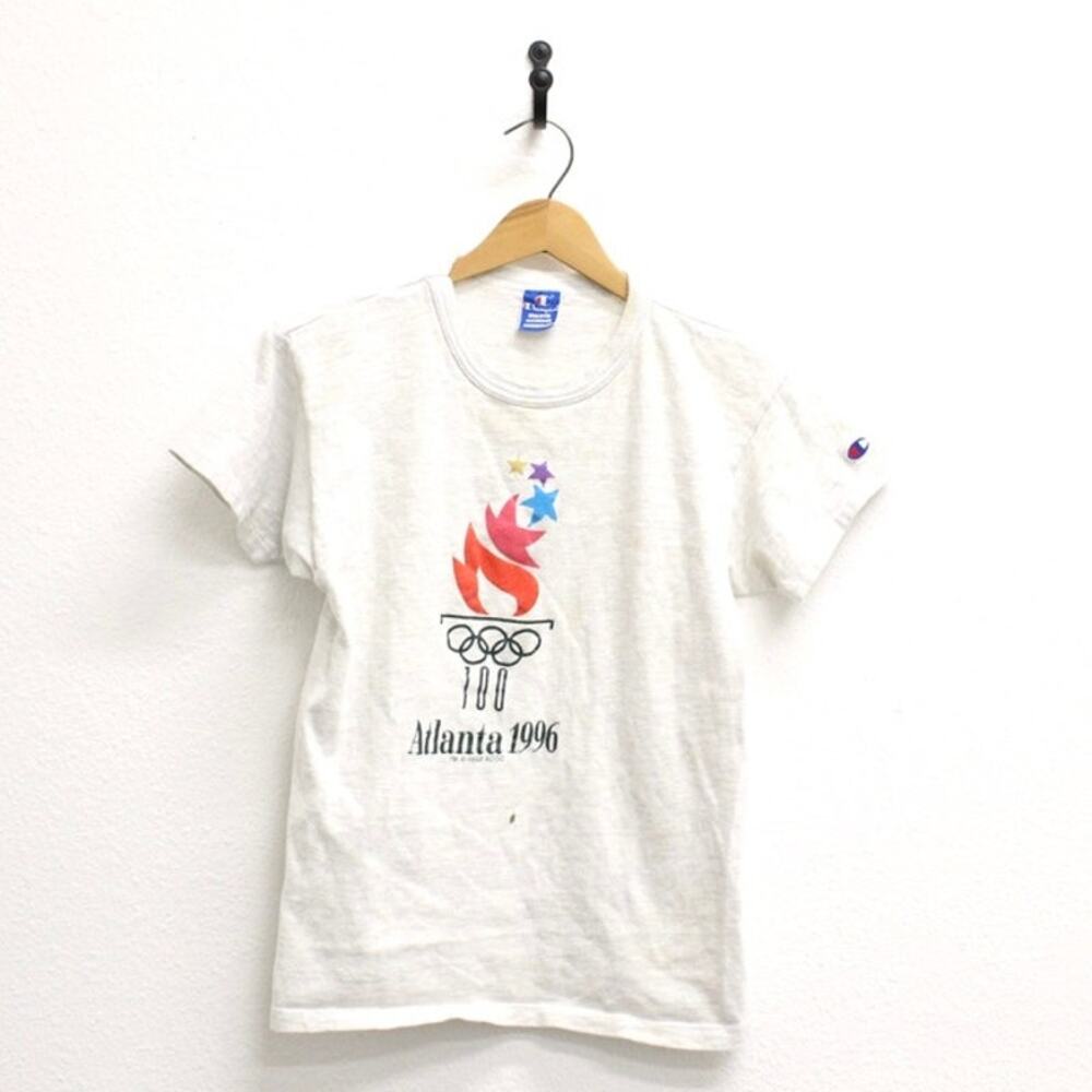 Vintage Kids Champion Atlanta Olympics 1996 T Shirt XL